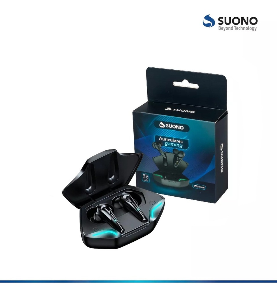Auriculares Inalámbricos Suono Snau-1001 Bluetooth 5,0 Gamer