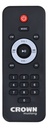 Parlante Portátil Bluetooth Sbl-6500bt Crown Mustang 8500w Color Negro