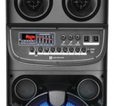 Parlante Portátil Ken Brown Boom 10 Con Bluetooth, Karaoke Y Led, Negro, 40000w Rms, 12v