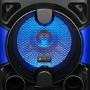 Parlante Portátil Ken Brown Boom 10 Con Bluetooth, Karaoke Y Led, Negro, 40000w Rms, 12v