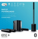 Bafle Potenciado Sistema Sonido 5 Vías Ken Brown Epic-8 Tws