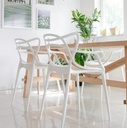 Silla De Comedor Garden Life Allegra - Blanco