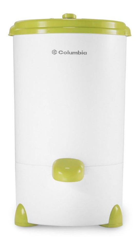 Secarropas Centrífugo Eléctrico Columbia Color Verde 5.5kg