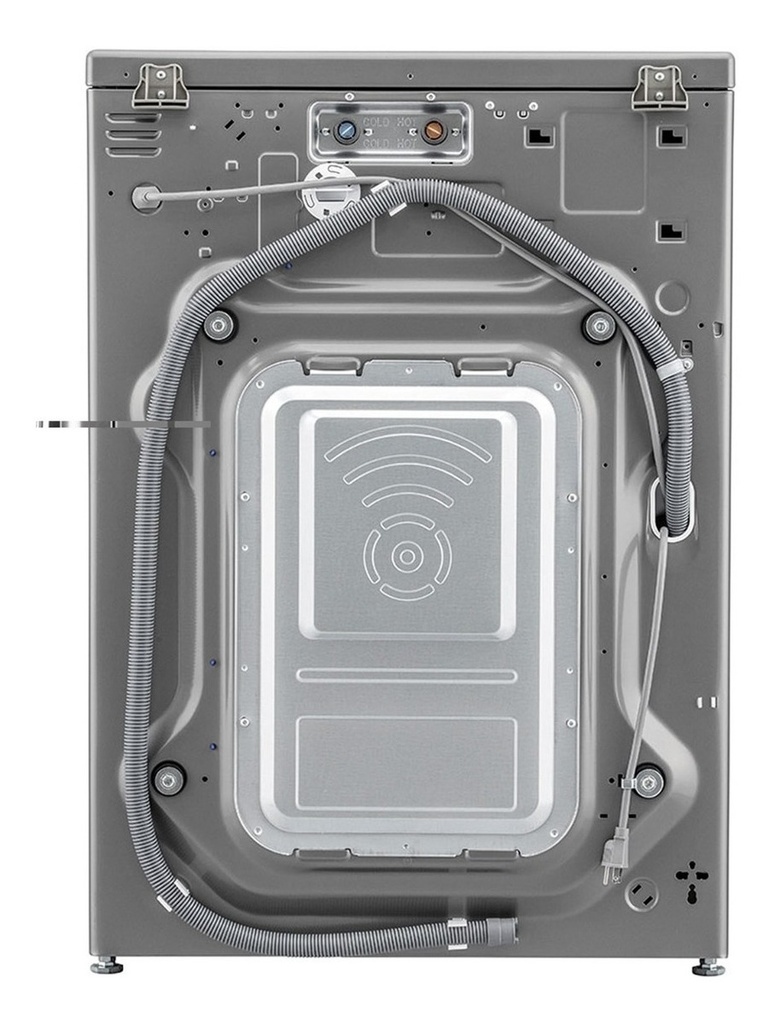 Lavasecarropas De Carga Frontal LG Inverter Wd22vv2s6 22/13k