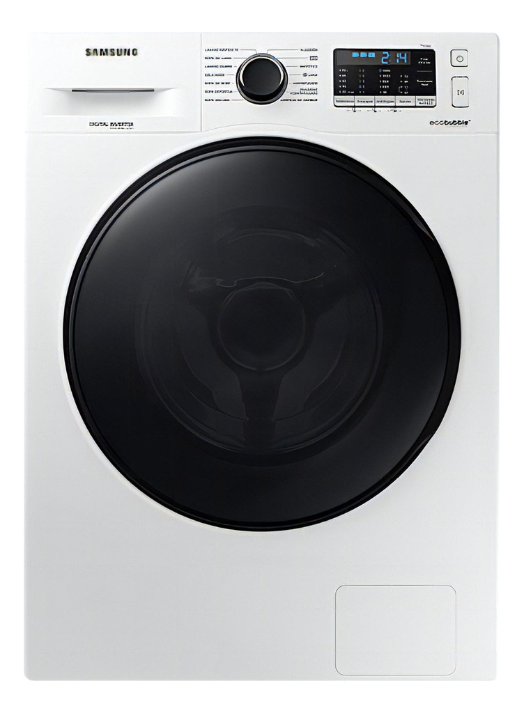 Lavarropas Automático Inverter Samsung Carga Frontal 9.5kg 1400rpm Blanco Ww95aa046bwubg