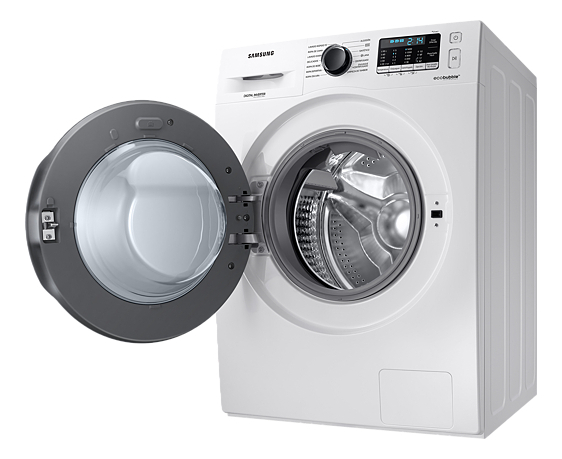 Lavarropas Automático Inverter Samsung Carga Frontal 9.5kg 1400rpm Blanco Ww95aa046bwubg