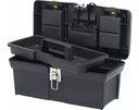 Caja Plastica Con Bandeja Cerraduras Metálicas 318 Mm 13-013