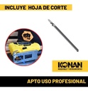 Sierra Caladora De Mano Konan Kscl/750 750w Luz Led Pendular Velocidad Variable