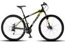 Mountain Bike Sunny Mts 290 Ml 21v Negro/amarillo Aluminio