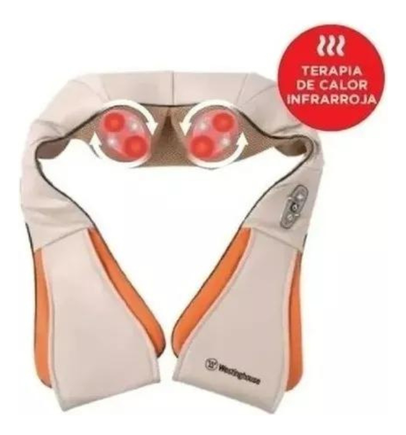 Masajeador Eléctrico Portátil Westinghouse Whmsg2200 Color Crema