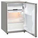 Heladera Bajo Mesada Frigobar Briket Bk1f1020 Color Acero Inox