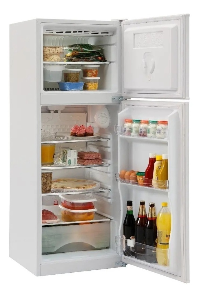 Heladera Briket Bk2f 1610 322l Blanca 2 Puertas Freezer Superior A+ Blanco