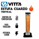 Estufa Vitta Cuarzo Vertical 600/1200w V-501