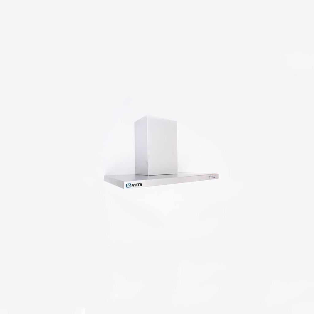 Extractor Campana Isla Slim Vitta S/salida 90x60 Cm Acero