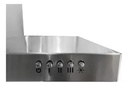 Campana Vitta Slim 3vel 90cm C/salida Acero Inoxidable