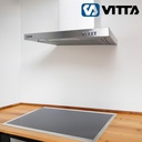 Campana Vitta Slim 3vel 90cm C/salida Acero Inoxidable