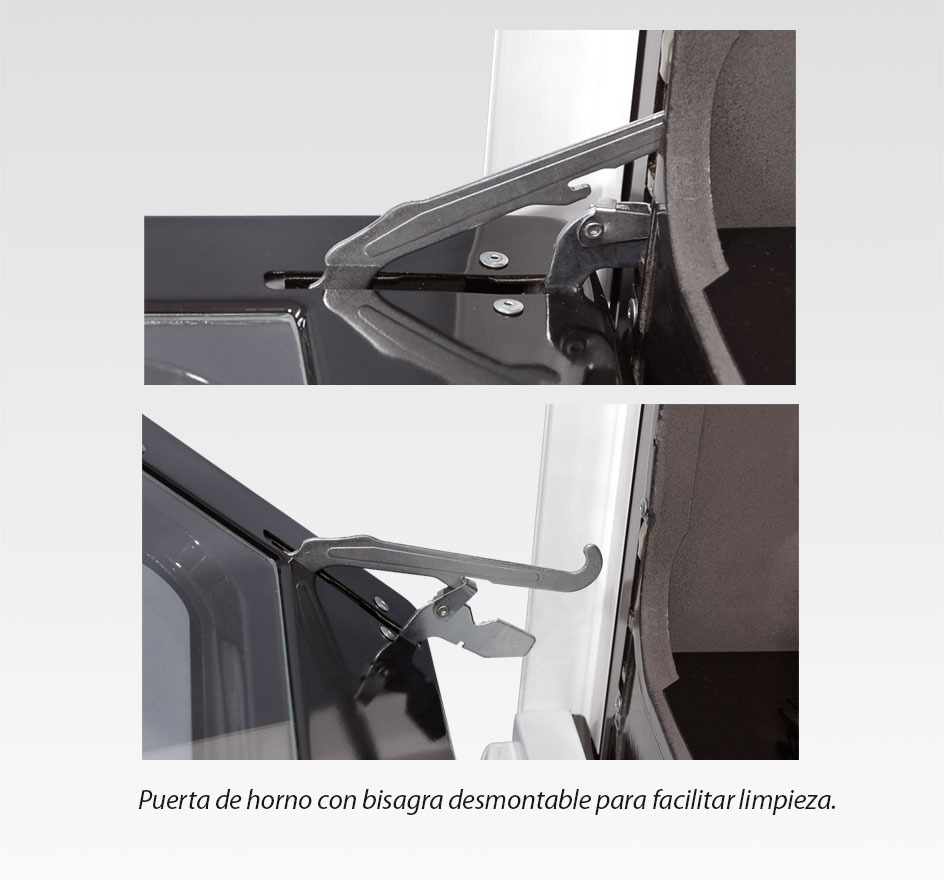 Cocina Escorialcandor Gas Natural Con Puerta Con Visor Color Blanco {[voltage}}