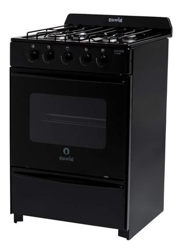 Cocina Escorial Master Classic Gas Envasado 56cm Color Negro