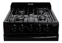 Cocina Escorial Master Classic Gas Envasado 56cm Color Negro