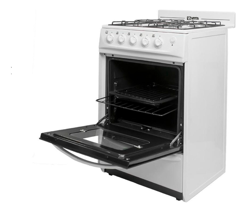 Cocina Vitta Bella Attuale 4 Hornallas - Multigas 52 Cm