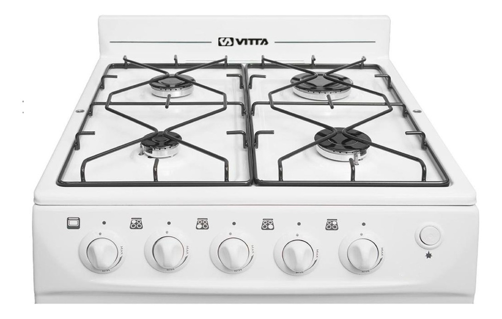 Cocina Vitta Bella Attuale 4 Hornallas - Multigas 52 Cm
