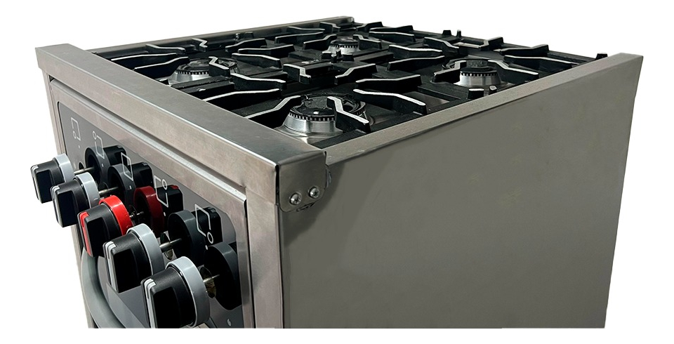 Cocina Vitta Semi Industrial - Bella Chef Multigas 55 Cm