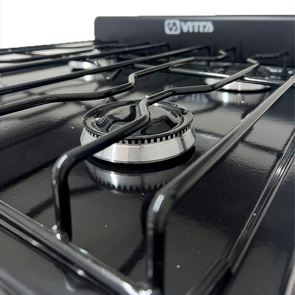 Cocina Vitta Con Parrilla - 4 Hornallas Gas Envasado