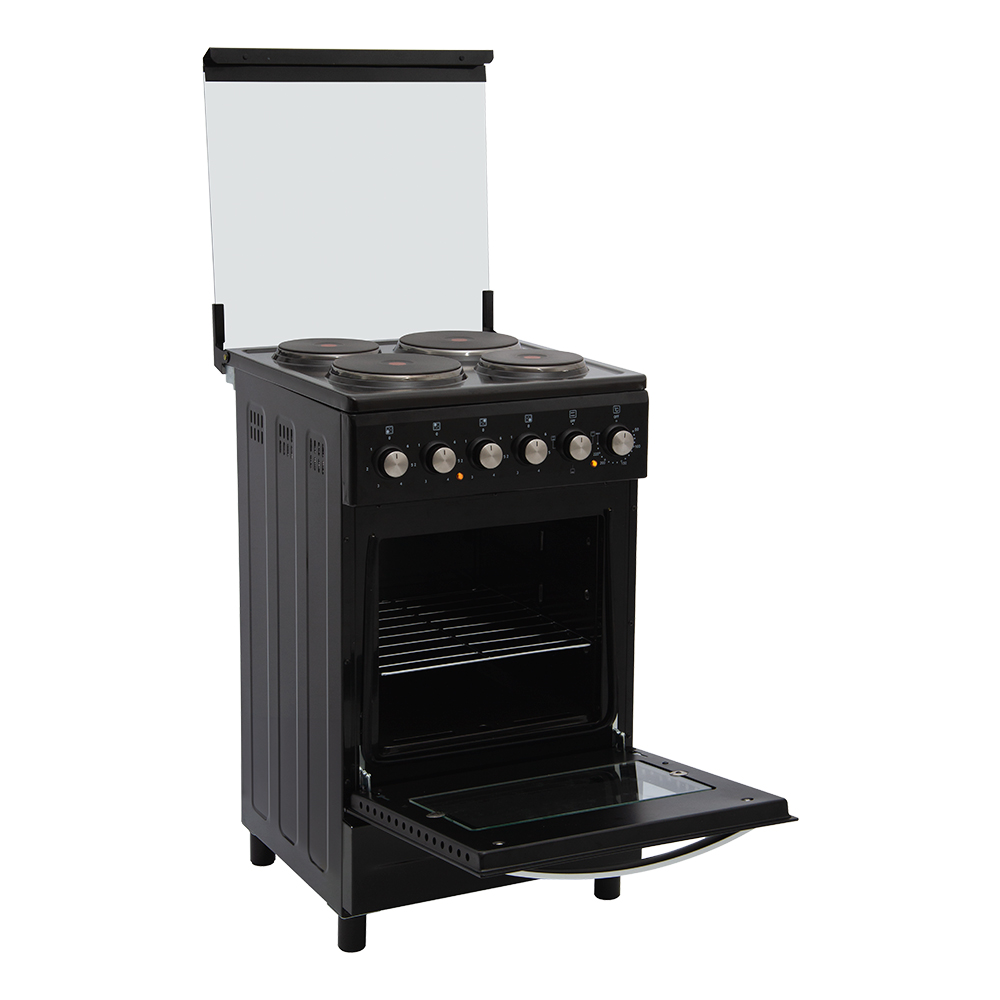 Cocina Eléctrica Kanji Kjh-ekb001v 50cm Grill Color Negro