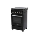 Cocina Eléctrica Kanji Kjh-ekb001v 50cm Grill Color Negro