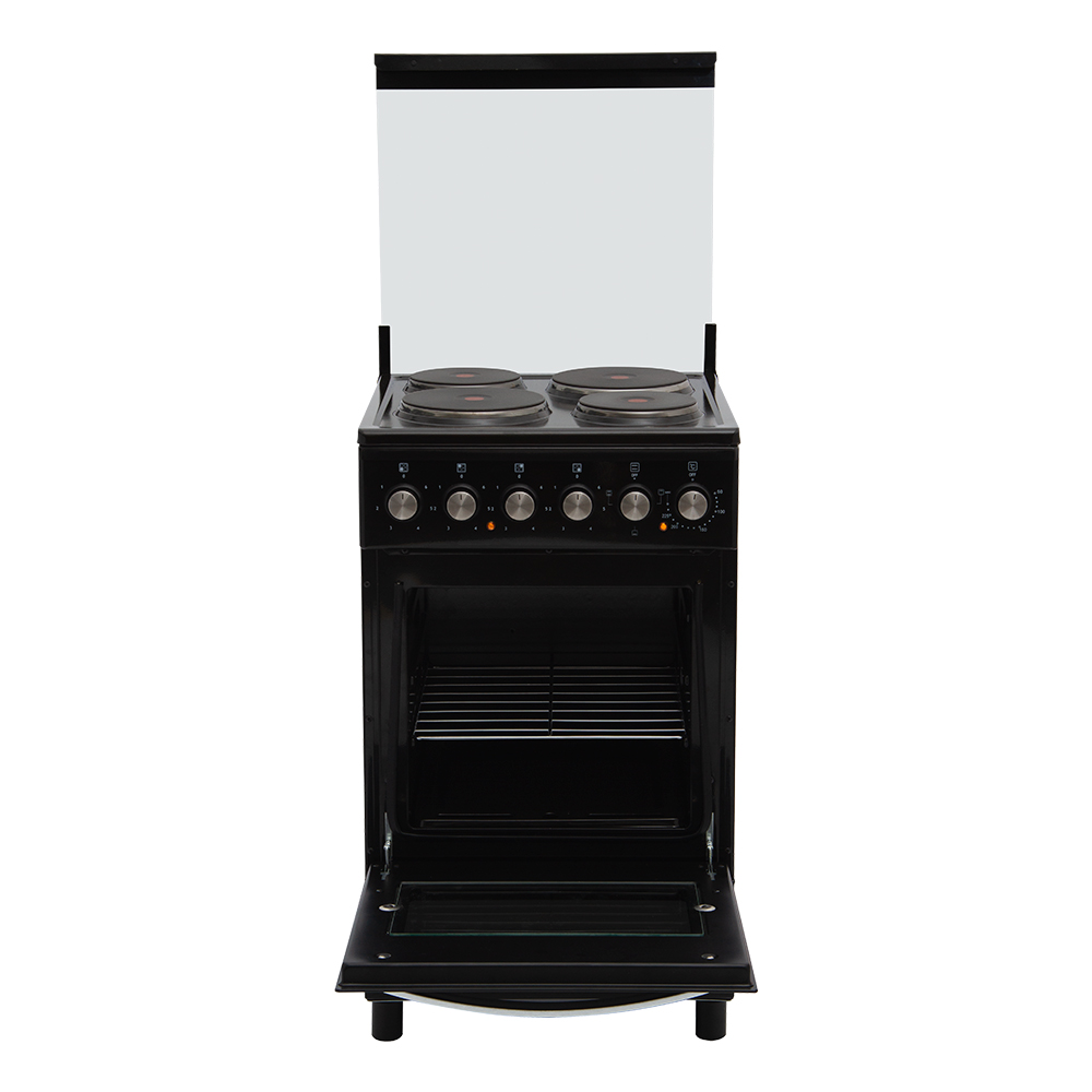 Cocina Eléctrica Kanji Kjh-ekb001v 50cm Grill Color Negro