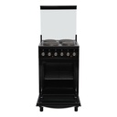 Cocina Eléctrica Kanji Kjh-ekb001v 50cm Grill Color Negro