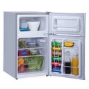 Heladera Con Freezer Telefunken 110l Gris + Accesorios