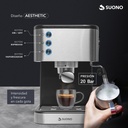 Cafetera Express Suono Snpe-2006 1.5 L Acero Inoxidable 20 B