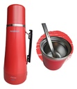 Termo Electrico Peabody Pe-eta1001r Rojo De 1l 700w Mate