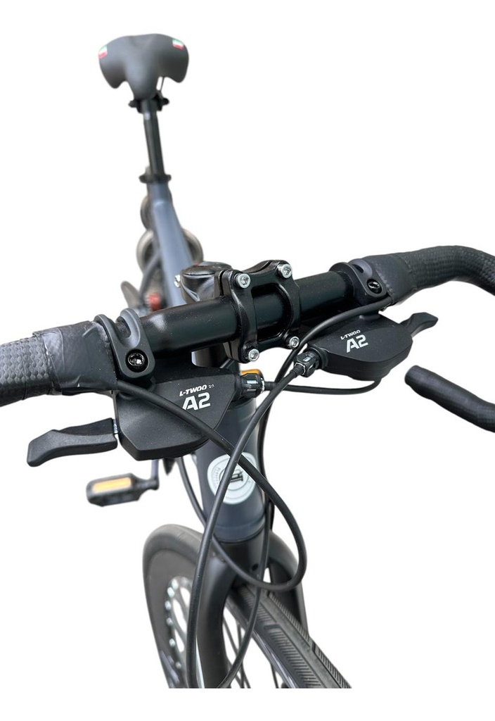 Bicicleta De Gravel R700c Fiat 500 Aluminio Rodado 28.5