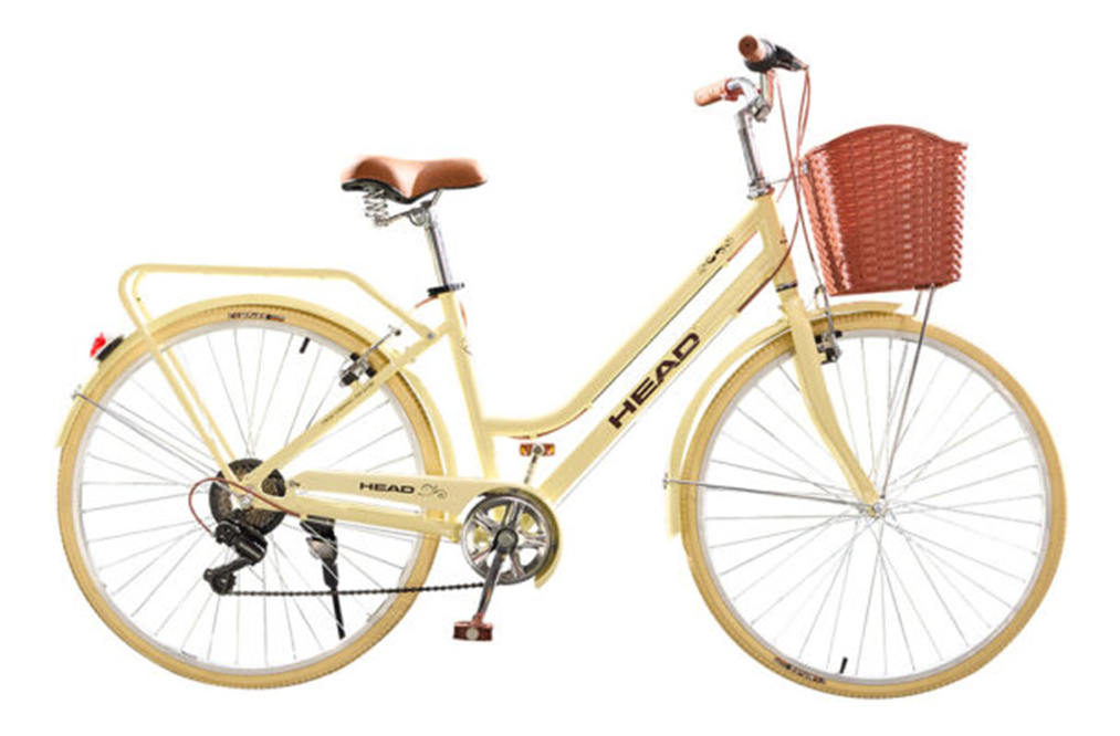Bicicleta De Paseo Rodado 26 Head Talle M Aluminio Canasto