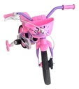 Bicicleta Infantil Reforzada Nathor R12 Rueditas Minnie Rosa