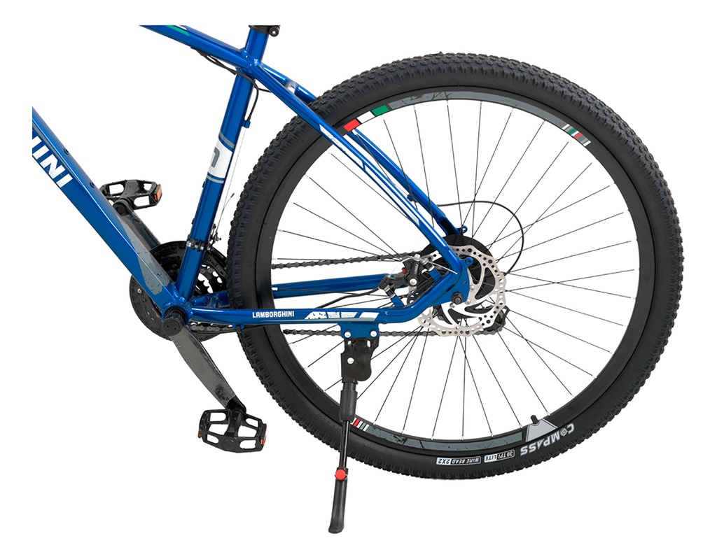 Bicicleta Lamborghini Shimano R29 M47l Minautoro Azul/negro
