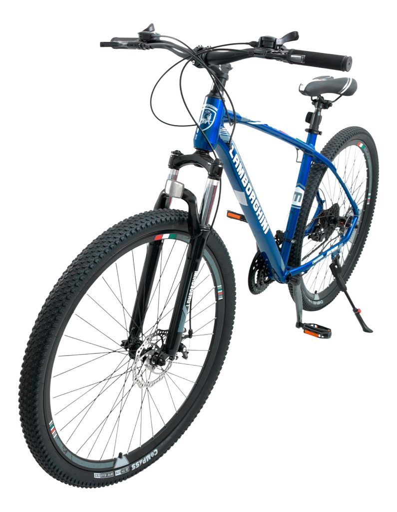 Bicicleta Lamborghini Shimano R29 M47l Minautoro Azul/negro