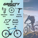 Bicicleta Gravity Mtb R29 Lowrider Talla S Shimano