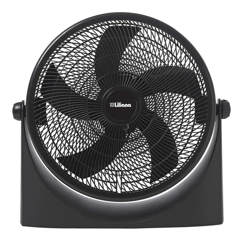 Turboventilador Reclinable Liliana Vtf20p Silencioso 3 Velocidades Negro 20''