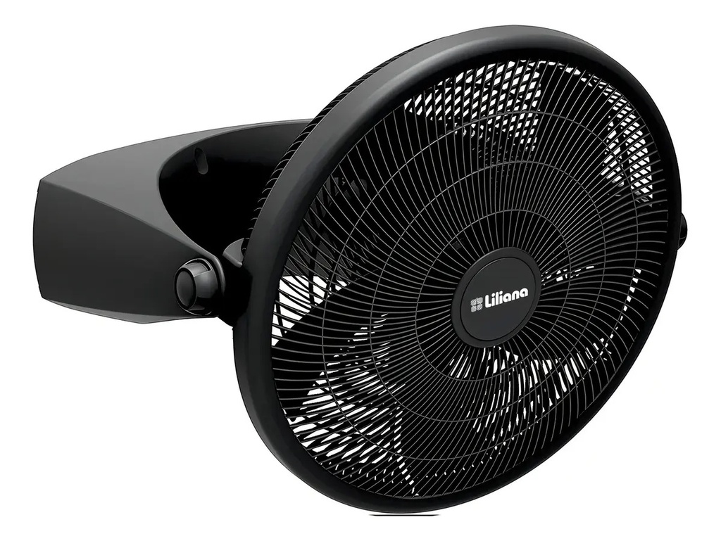 Turboventilador Reclinable Liliana Vtf20p Silencioso 3 Velocidades Negro 20''
