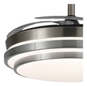 Ventilador De Techo Kanji Kjh-cfhb001sl Con 4 Palas De Plást