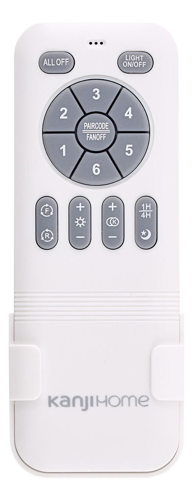 Ventilador De Techo Kanji Kjh-cfhb001sl Con 4 Palas De Plást