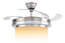 Ventilador De Techo Kanji Kjh-cfhb001sl Con 4 Palas De Plást