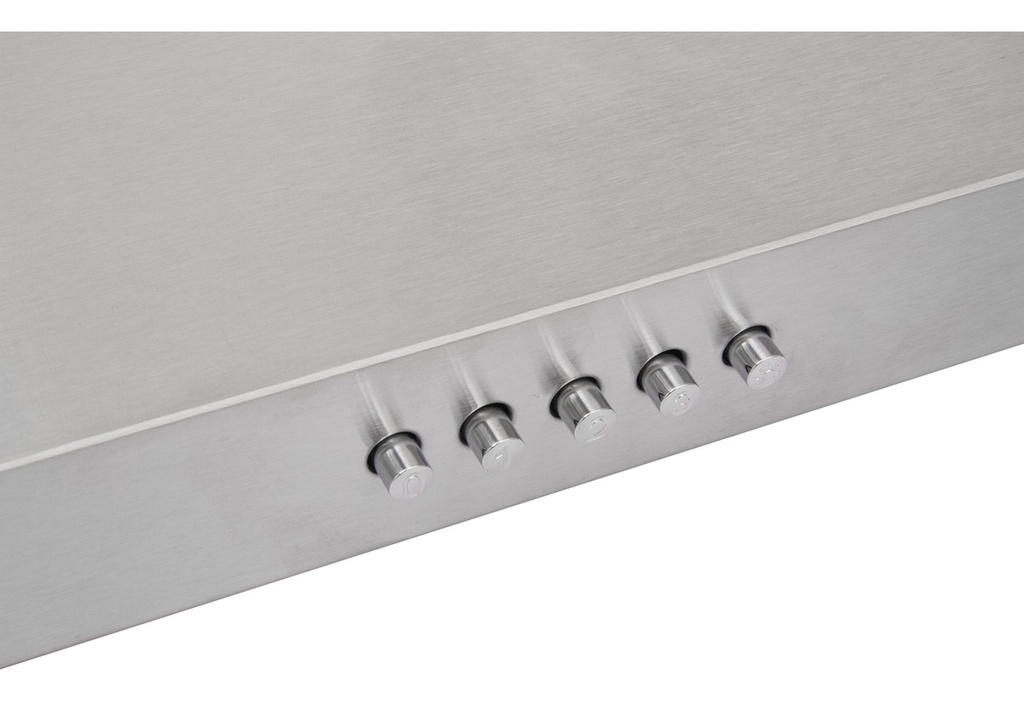 Extractor Purificador De Cocina Led Kanji Con Y Sin Salida