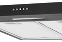 Extractor Purificador Kanji De Cocina 3v Luz Led 120w Filtro