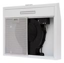 Extractor Purificador De Cocina Led Kanji Con Y Sin Salida