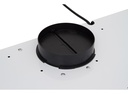 Extractor Purificador De Cocina Led Kanji Con Y Sin Salida