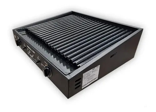 Parrilla A Gas Con Grasero Leal Encendido Electrónico Válvulas
